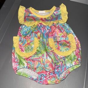 Boutique- Colorful Kids Romper